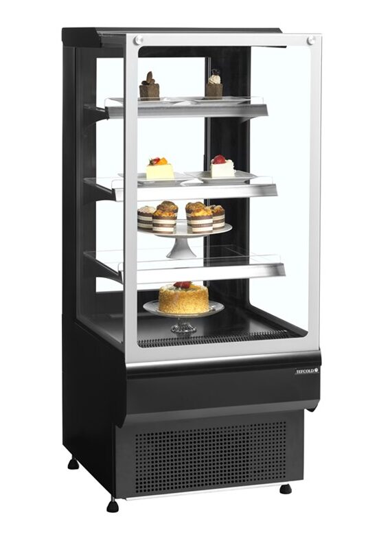 Chilled Patisserie - flat-top with front anti-mist glass guard